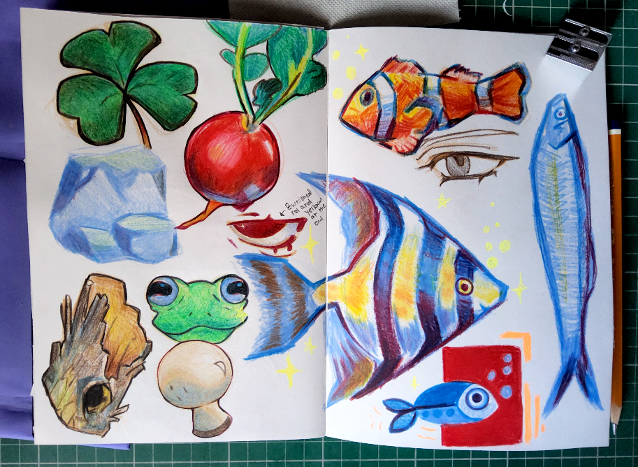 Sketchpage, ElecNode, fish